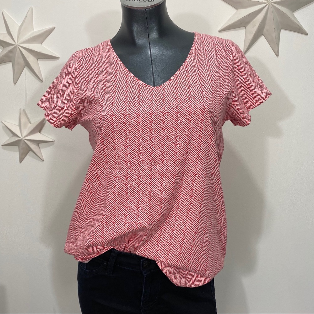 J.jill Pima cotton oversized tee shirt